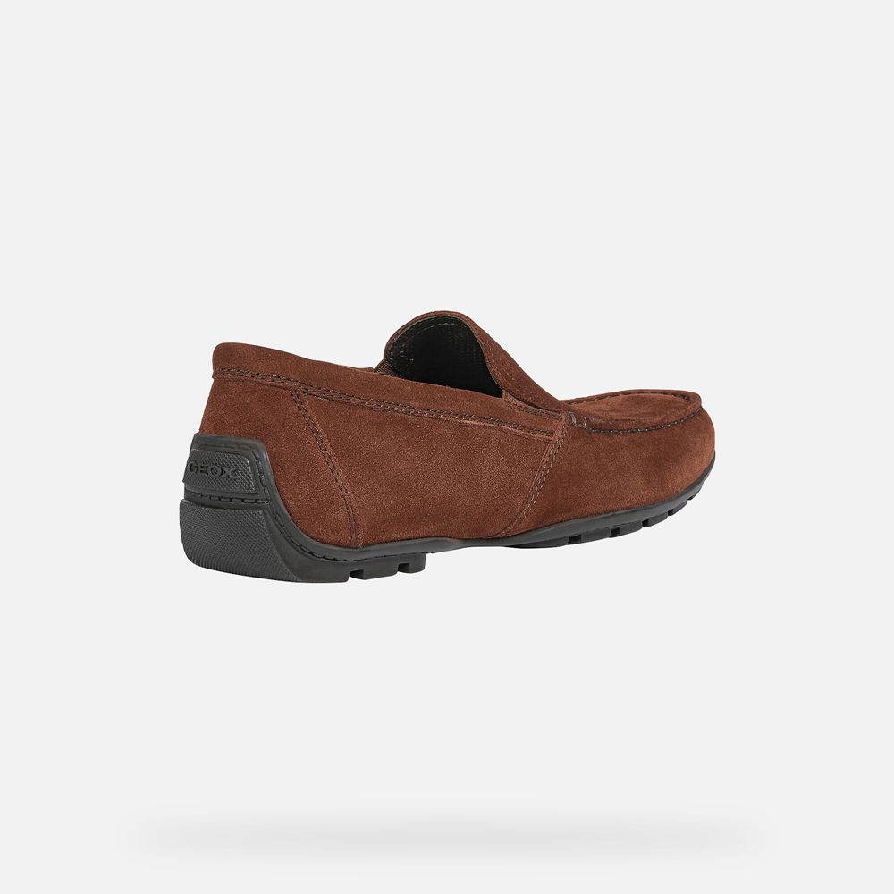 Mocassin Geox Moner - Marron Foncé - Homme 561384-VAW